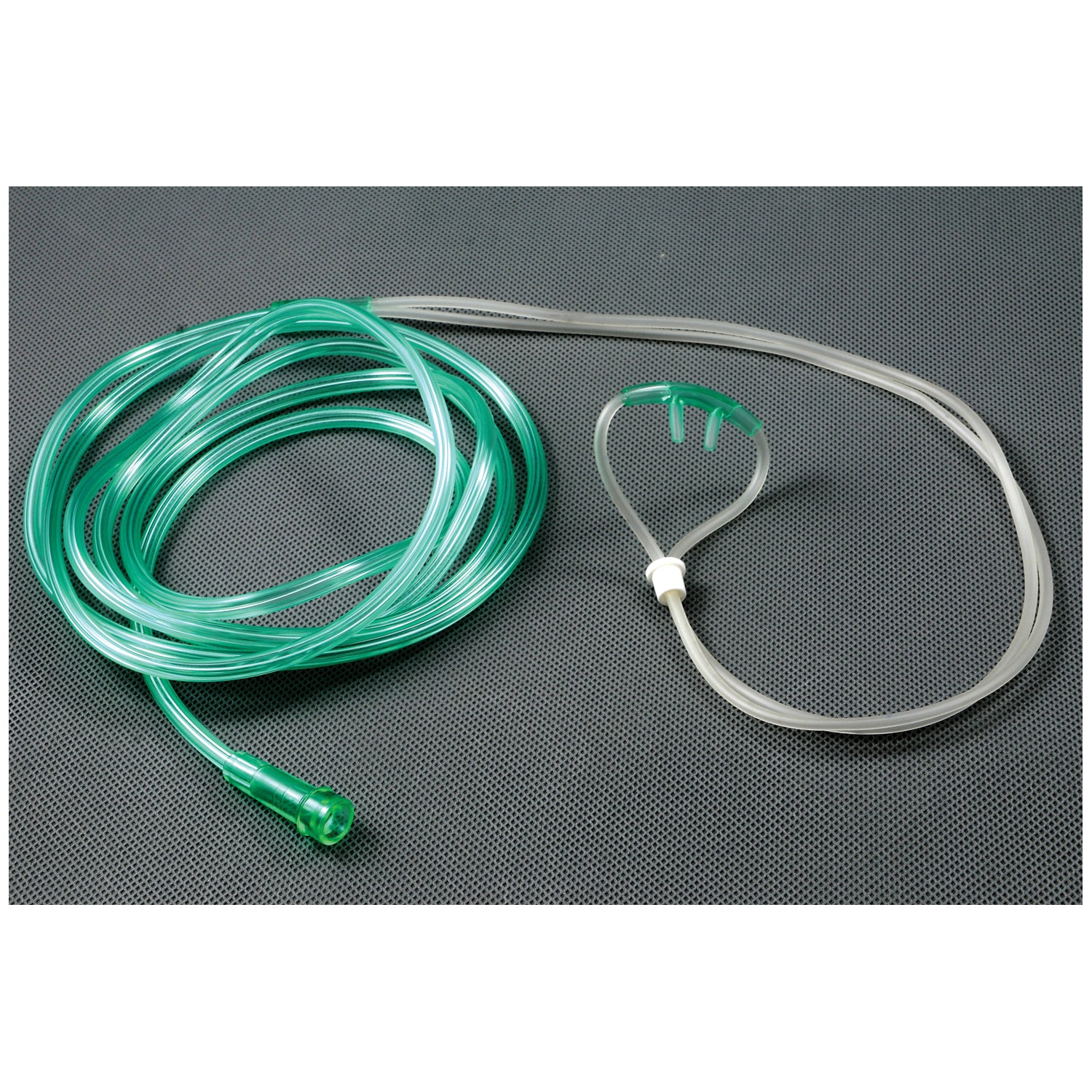 AS75080 - Amsino International, Inc. - Nasal Oxygen Cannula, Adult, Curved Non-Flared Tip with 84" Tubing (Over-the-ear Style), 50/cs (60 cs/plt)    , cs