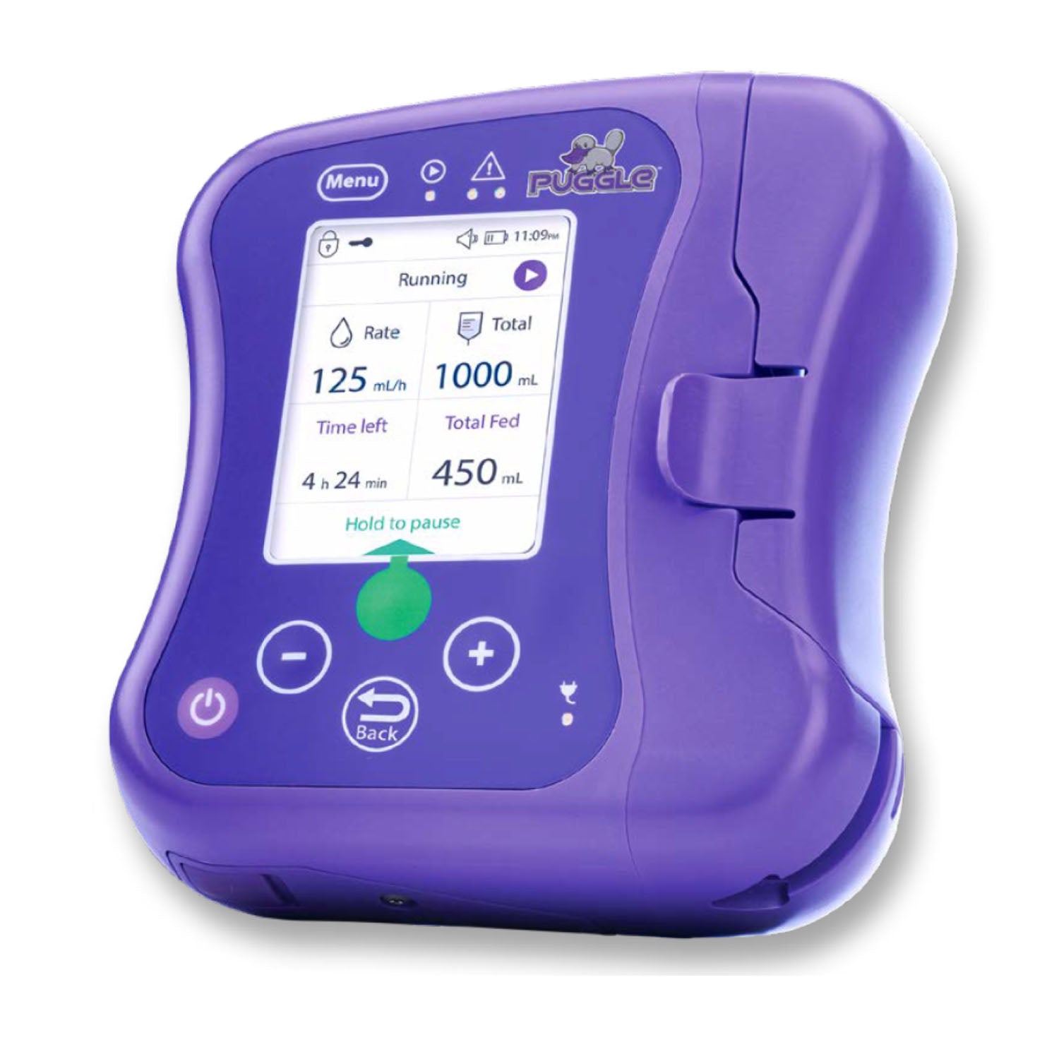 PG001 - Amsino International, Inc. - Puggle Enteral Feeding Pump, Includes: Pump, AC Adapter and Pole Clamp, 1/cs    , cs