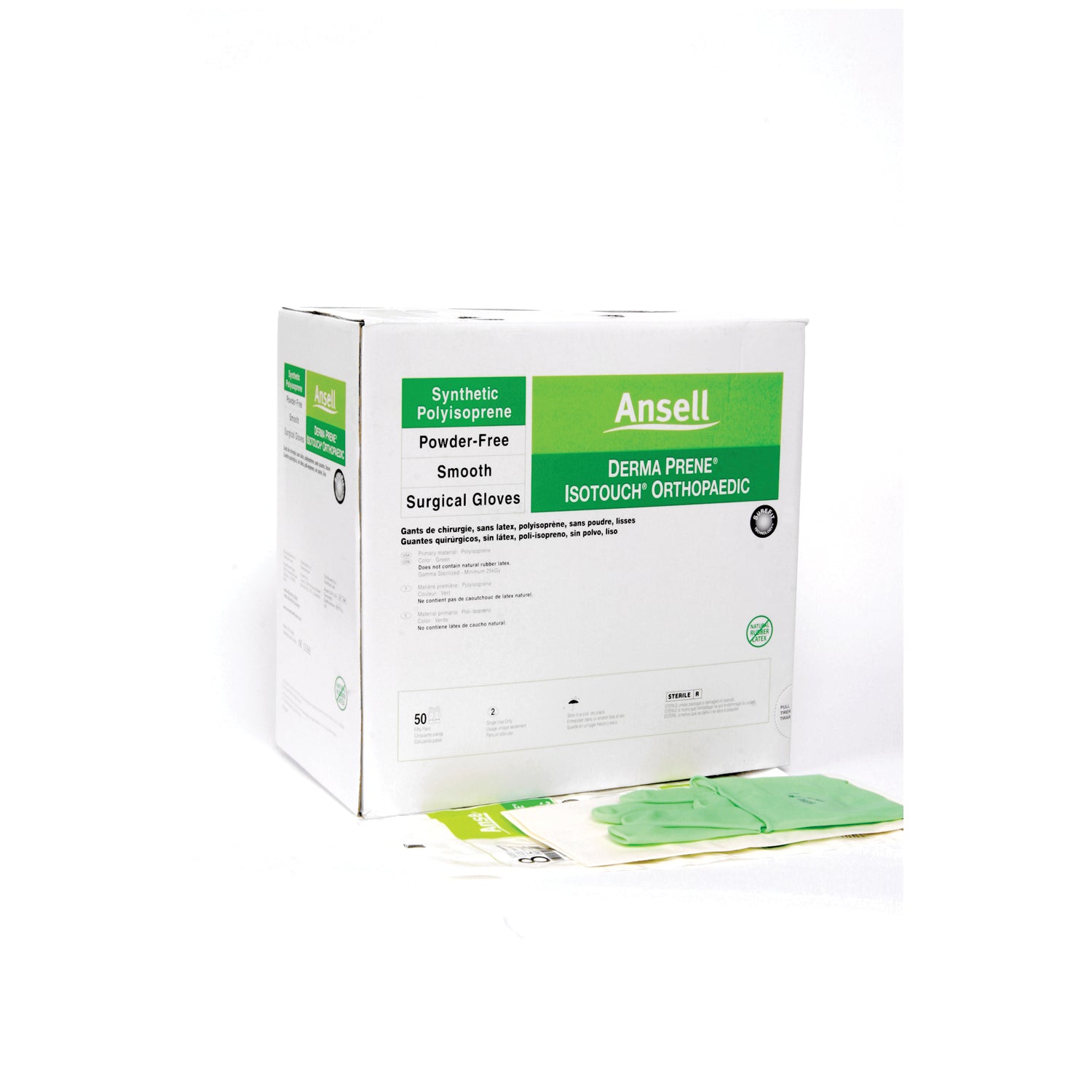 20686565 - Ansell - Orthopaedic Gloves, Size 6½, 50 pr/bx, 4 bx/cs (US Only)    , cs
