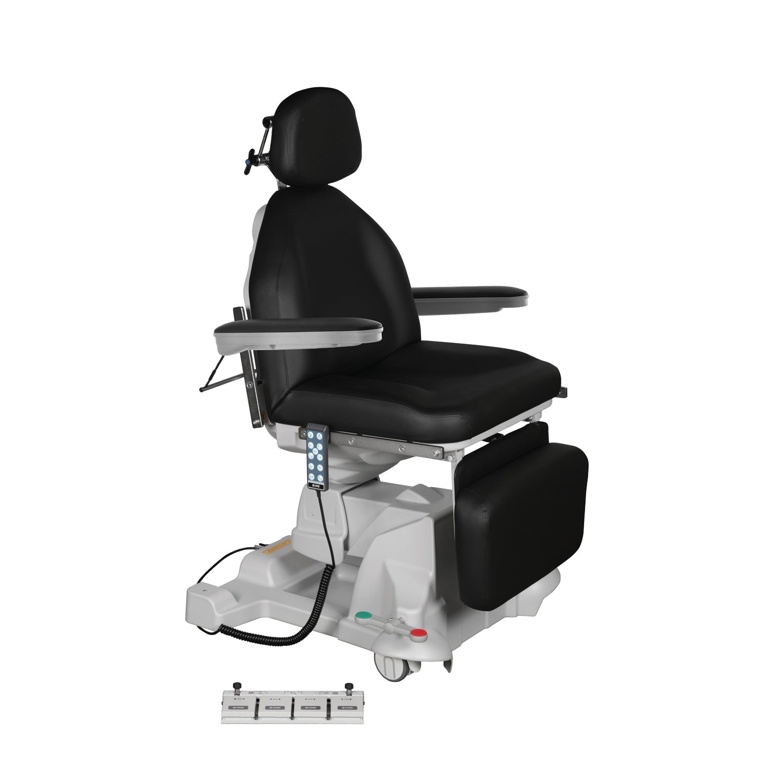 70775D - DRE Medical Group, Inc. - Milano D20 電動手術椅，全新，兩年保固，內含手控和腳控裝置。可調式頭枕、移動底座、可拆卸扶手。多種布料顏色可選。 （僅限代發貨）（運費另計）