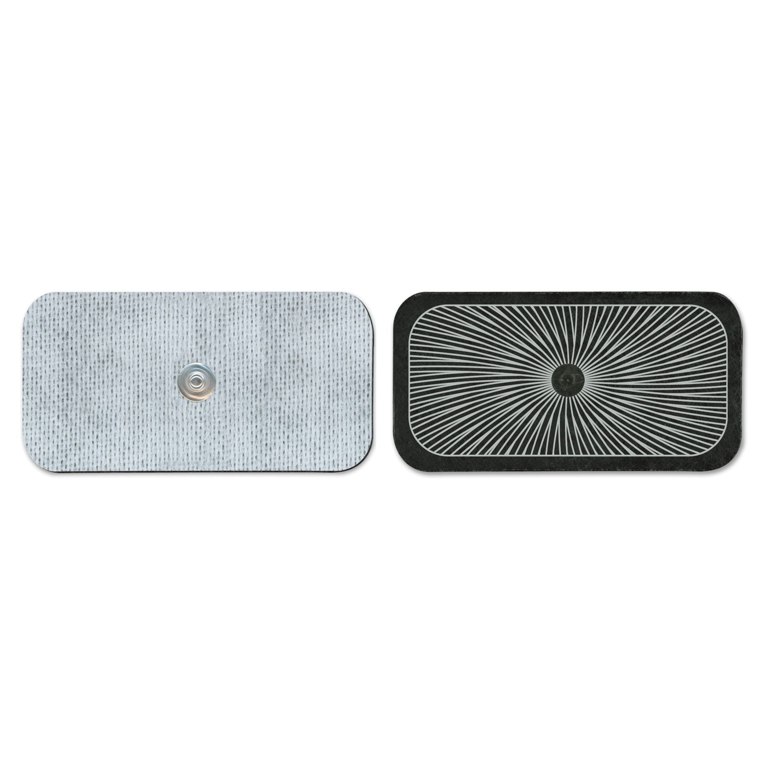 SN2040 - Axelgaard - Electrode, 2" x 4" Rectangle, Single Snap, 4/pk, 10 pk/bg, 1 bg/cs    , cs