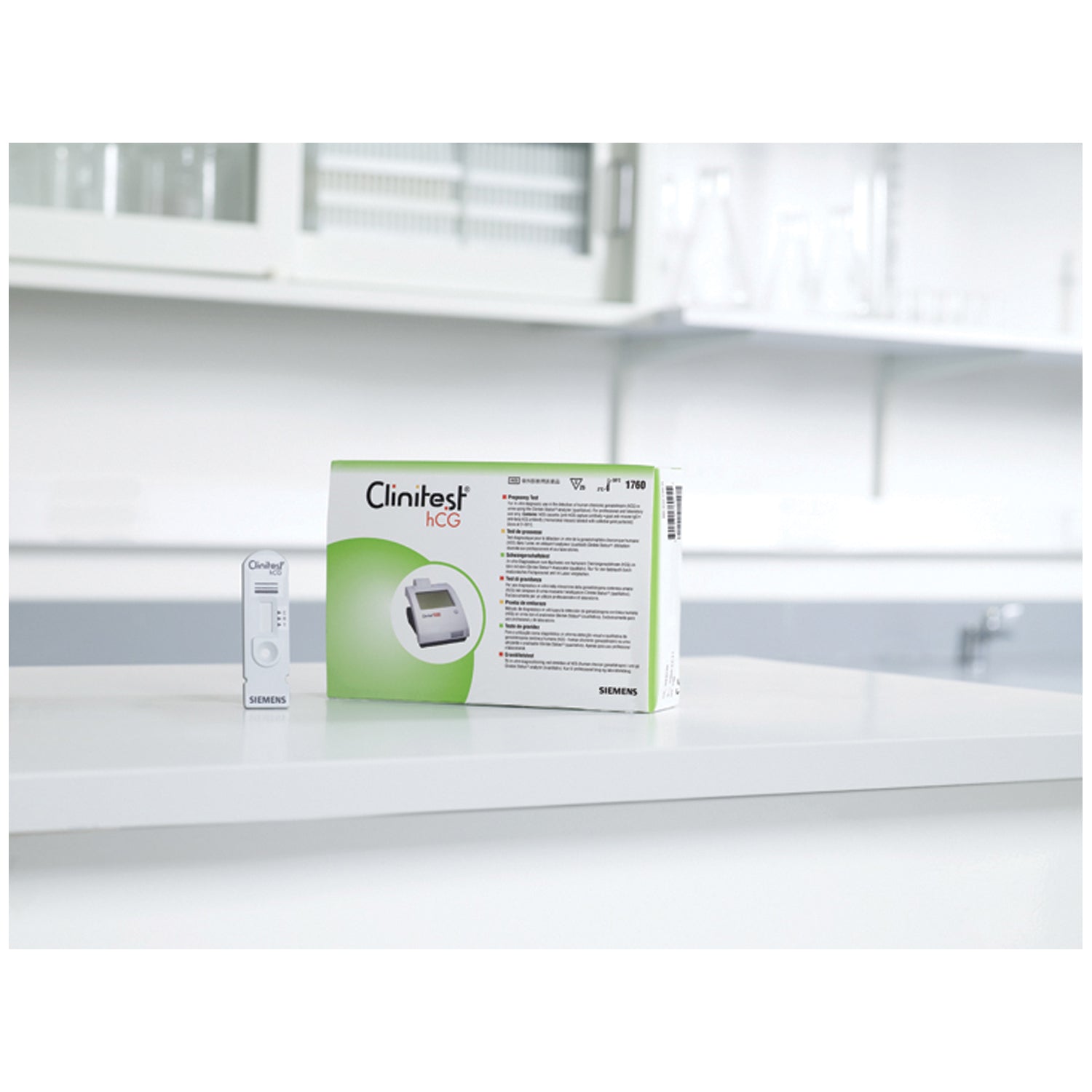 1760 - Siemens Diagnostics - Clinitest hCG Test, CLIA Waived, 25/bx (10310618) (US Only)    , bx