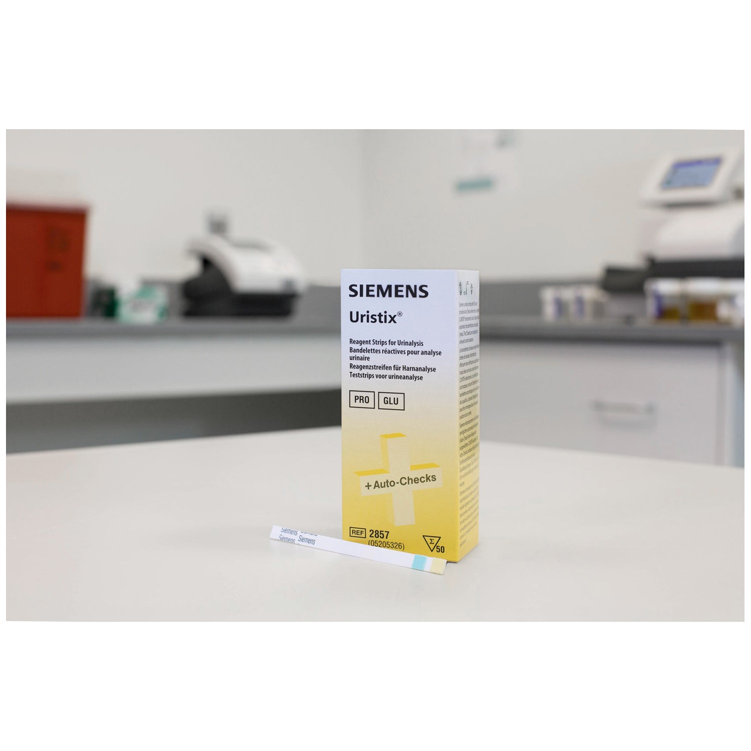 2184 - Siemens Diagnostics - Uristix® Reagent Strips, CLIA Waived, 100/btl (10339520) (Item is Non-Returnable) (US Only)    , btl