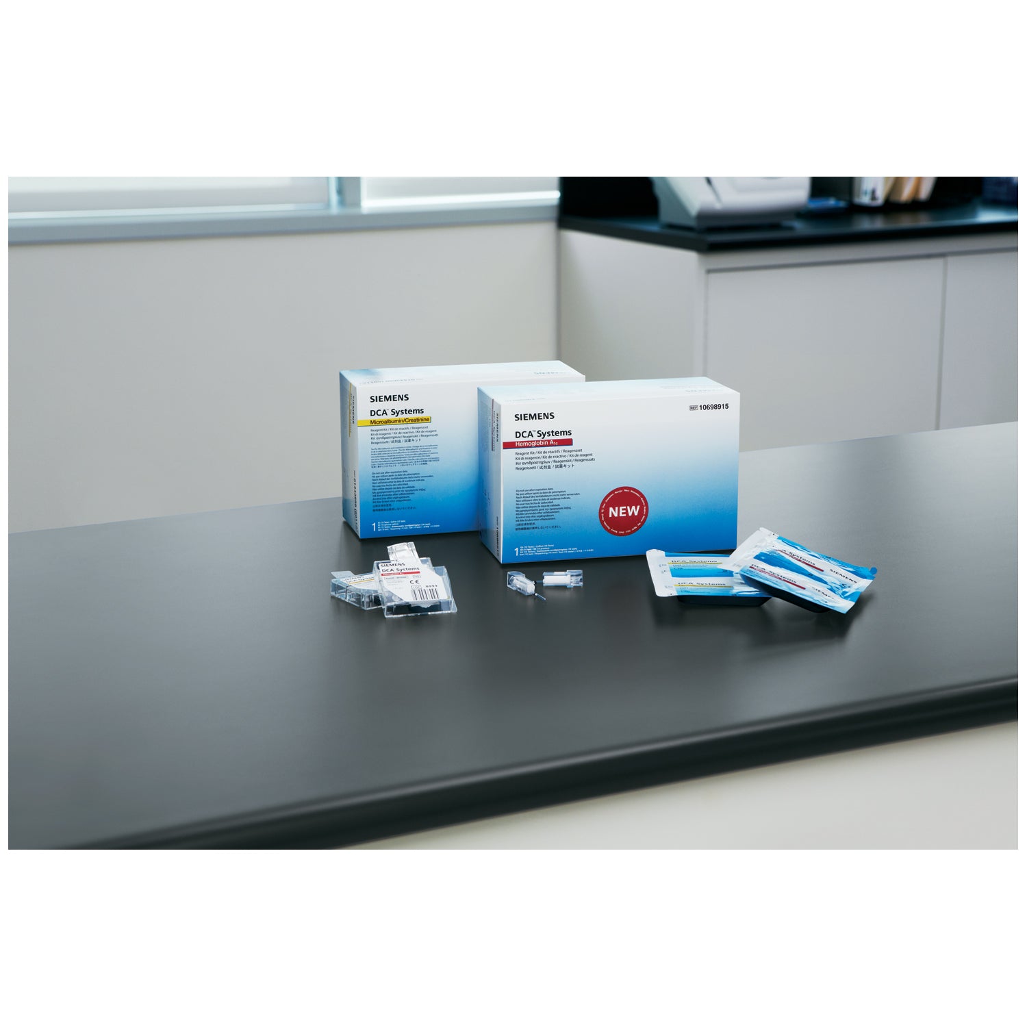 5068A - Siemens Diagnostics - DCA A1C Normal & Abnormal Control Combination Kit, 4/kit (10311161) (US Only) (Must Be Refrigerated)    , kit