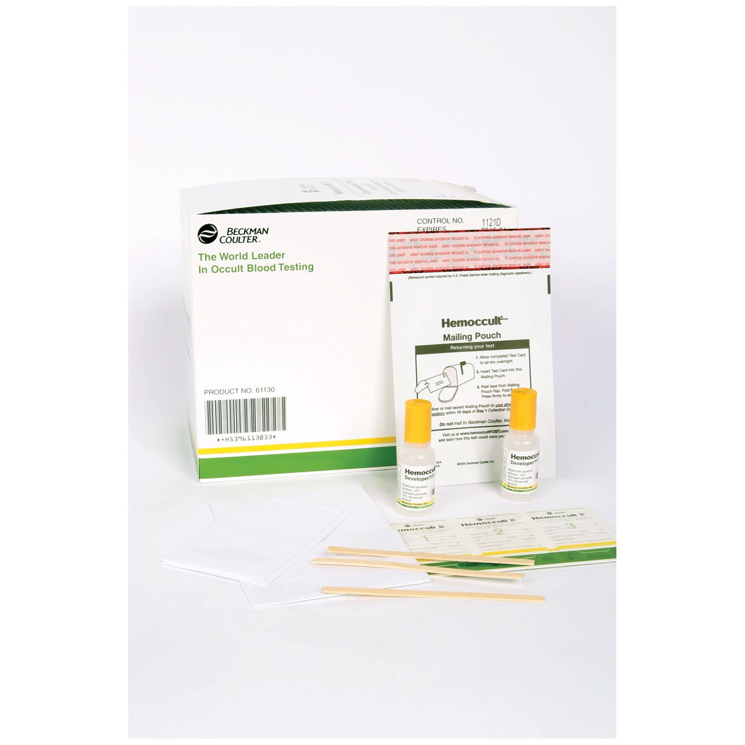 61130A - HemoCue America - Hemoccult II® Dispensapak™ Plus, 4 bx/cs (Minimum Expiry Lead is 90 days) (Item is Non-Returnable) (US & Canada Only) (HAZMAT Fees Apply, cannot ship via Air or to AK, GU, HI, MP, PR, VI)  REQUIRES HAZMAT SHIPMENT , cs