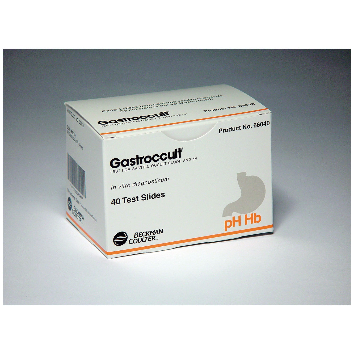 66040A - HemoCue America - Pruebas e instrucciones de Gastroccult®, 40 tst/bx (la fecha de caducidad mínima es de 90 días) (solo EE. UU. y Canadá), caja