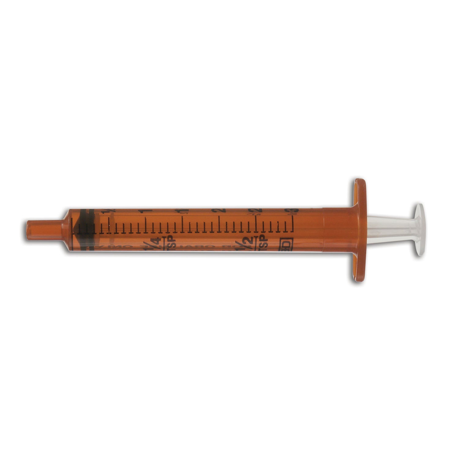 305208 - BD - Oral Syringe, Amber, 5mL, Tip Cap, 100/pk, 5 pk/cs (Continental US Only) (Drop Ship Requires Pre-Approval)    , cs