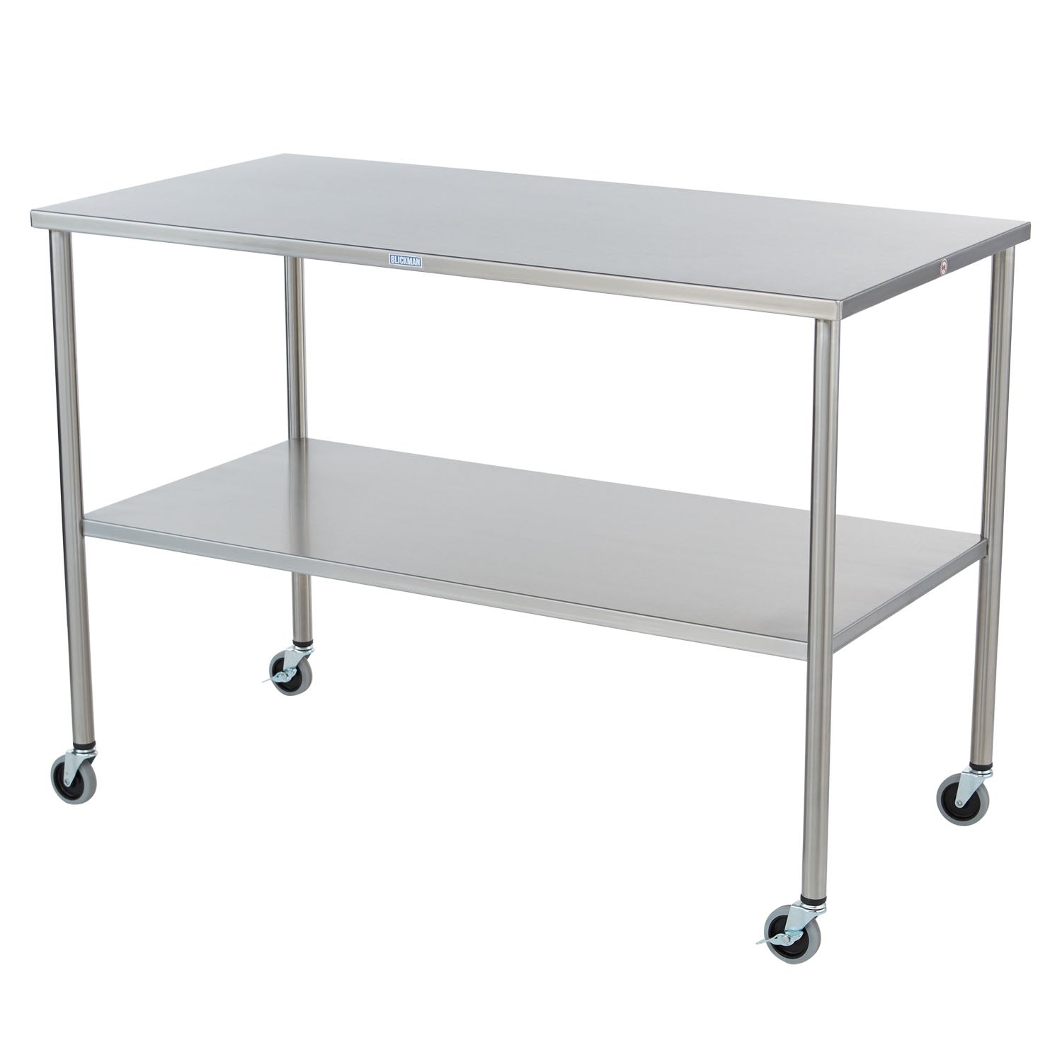 0117833000 - Blickman Industries - Mesa de instrumentos Howard de 36" de ancho x 34" de alto x 24" de profundidad con estante (SOLO ENVÍO DIRECTO), c/u