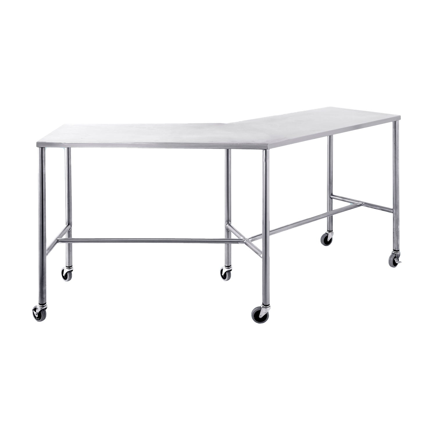 0147862000 - Blickman Industries - Mesa de instrumentos angular de 60" de ancho x 34" de alto x 15" de profundidad (SOLO ENVÍO DIRECTO), c/u