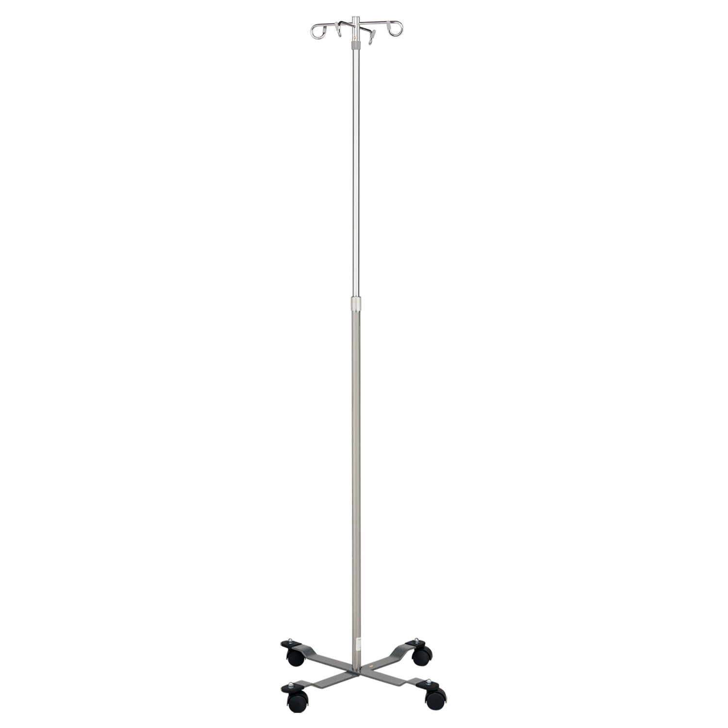 0561305401 - Blickman Industries - IV Stand, Economy, 4 Hook, Secure Grip Hooks, Wall Saver Base (DROP SHIP ONLY)    , ea