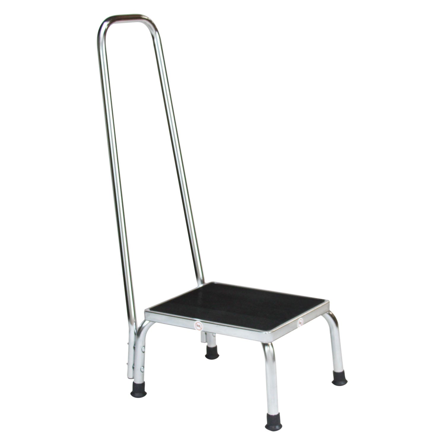 1011261000 - Blickman Industries - Step Stool 1260, Stainless Steel w/Handrail (DROP SHIP ONLY)    , ea