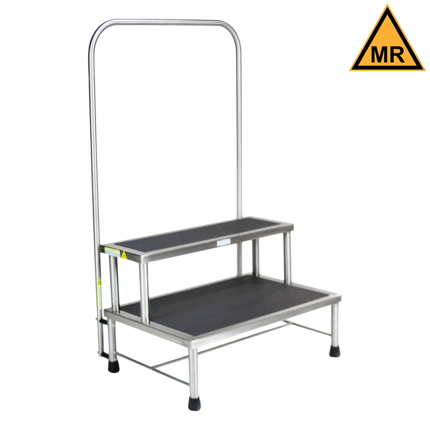 1017763100 - Blickman Industries - Donnelly Foot Stool, 24"W x 16"H x 16"D, Handrail, MRI Safe (DROP SHIP ONLY)    , ea