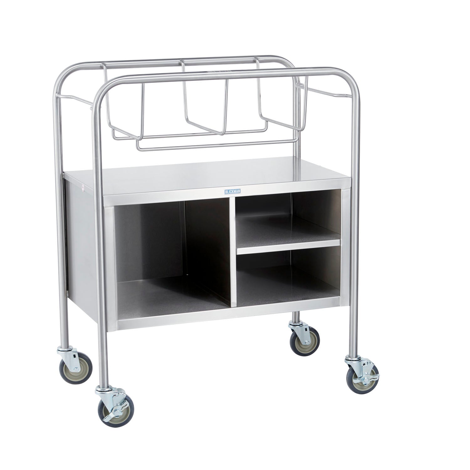 1118049000 - Blickman Industries - Bassinet 31"W x 38 1/2"H x 17 3/4"D, Open Cabinet (DROP SHIP ONLY)    , ea