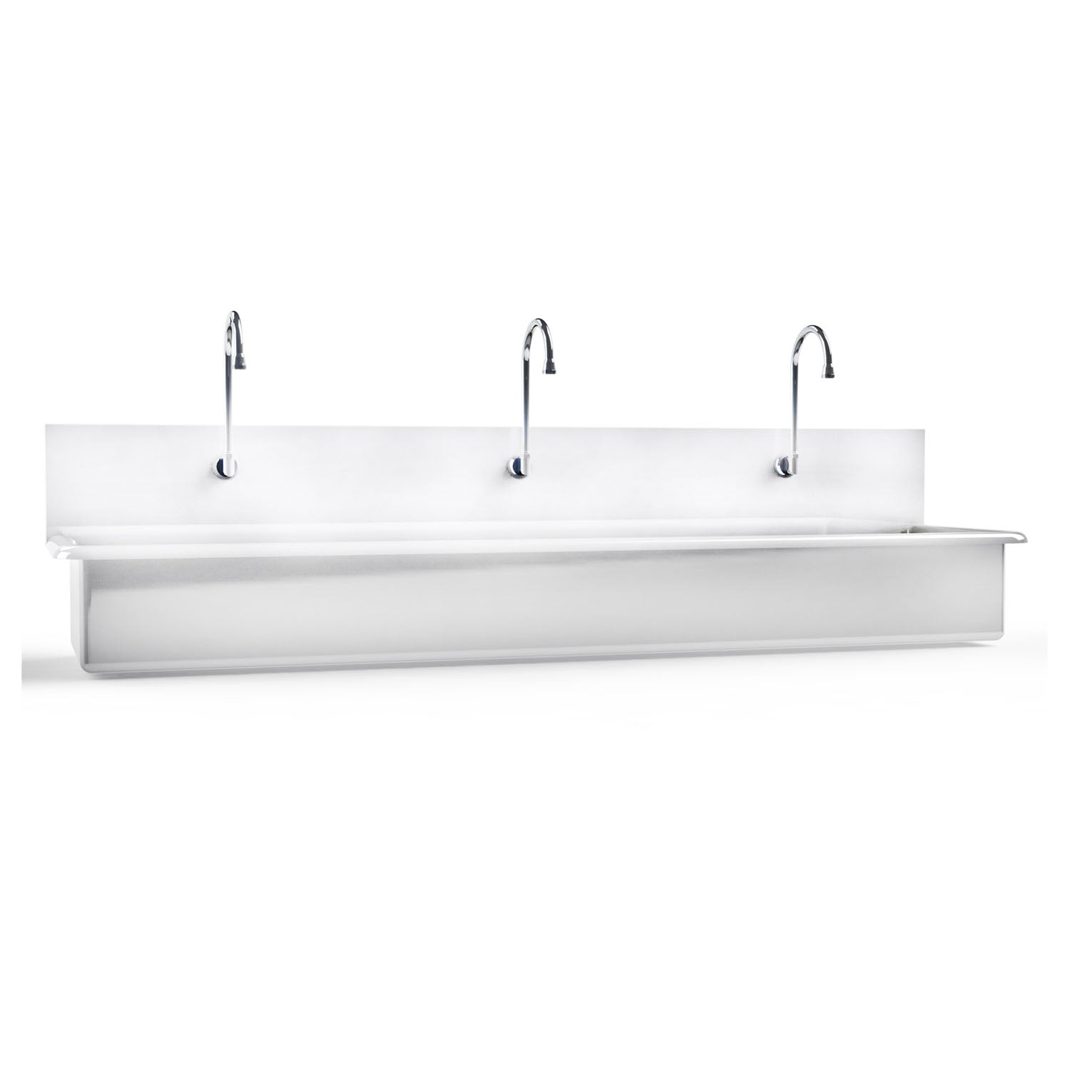 1317880001 - Blickman Industries - Windsor Scrub Sink, (3) Place, Infrared Water Control (DROP SHIP ONLY)    , ea