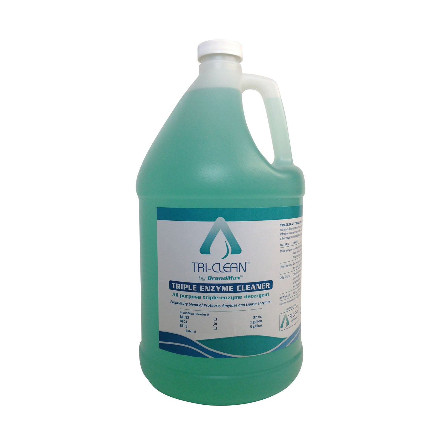 BEC1 - BrandMax - 三重酵素清潔劑濃縮液，1 加侖裝，4 加侖/箱，cs