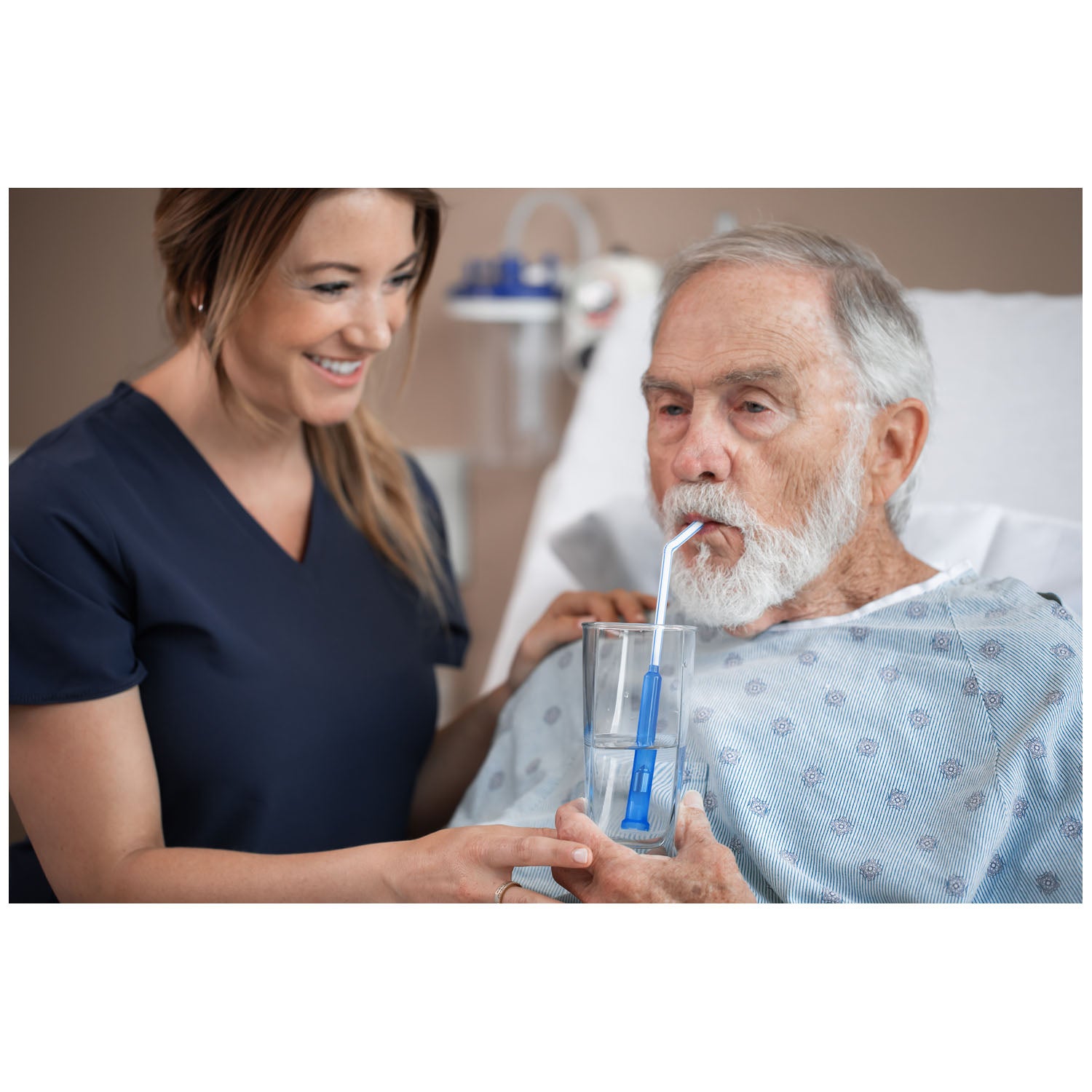 1510 - Bionix, LLC - Thick Liquid SafeStraw™, Blue, 12/bx (US Only) (Products cannot be sold on Amazon.com, through fulfillment on Amazon.com, or to any other vendor who intends to sell on Amazon.com or any 3rd party site)    , bx