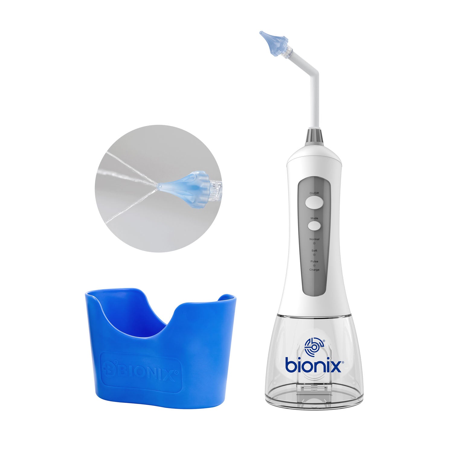 7280 - Bionix, LLC - Ear Irrigation System Kit, Includes: (40) OtoClear Tips, (1) Portable Electronic Irrigator, (1) Ear Basin (US Only) (Products cannot be sold on Amazon.com, through fulfillment on Amazon.com, or to any other vendor who intends to sell
