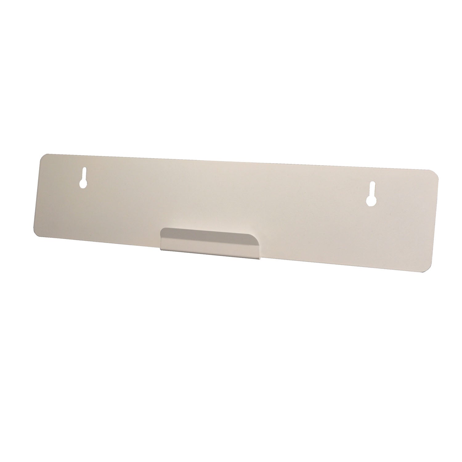 MB-500 - MarketLab, Inc. - J-Hook Hanger, Glass, Double-Sided Semi-Permanent Tape, 22G Quartz Powder Coated Metal, 22" x 4½" x ¼" (Made in USA)    , ea