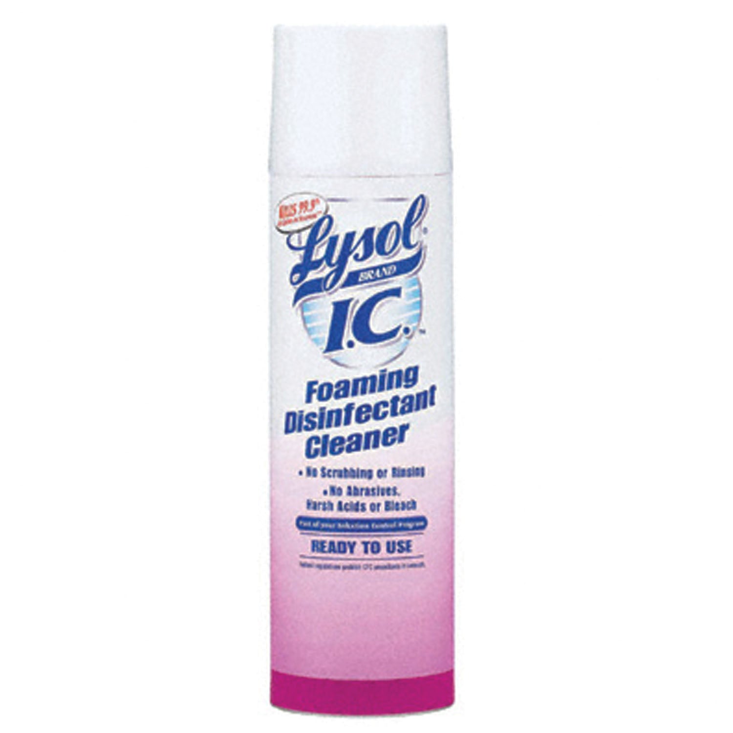 58345524 - Bunzl Distribution Midcentral, Inc. - Lysol I.C. Foaming Cleaner Spray, 24 oz, 12/cs (DROP SHIP ONLY) ($1250 Minimum Order Mix & Match with Prepaid Freight to Remain at $1250) (Freight Added to Any Order Outside of Bunzl's Delivery Area)    ,