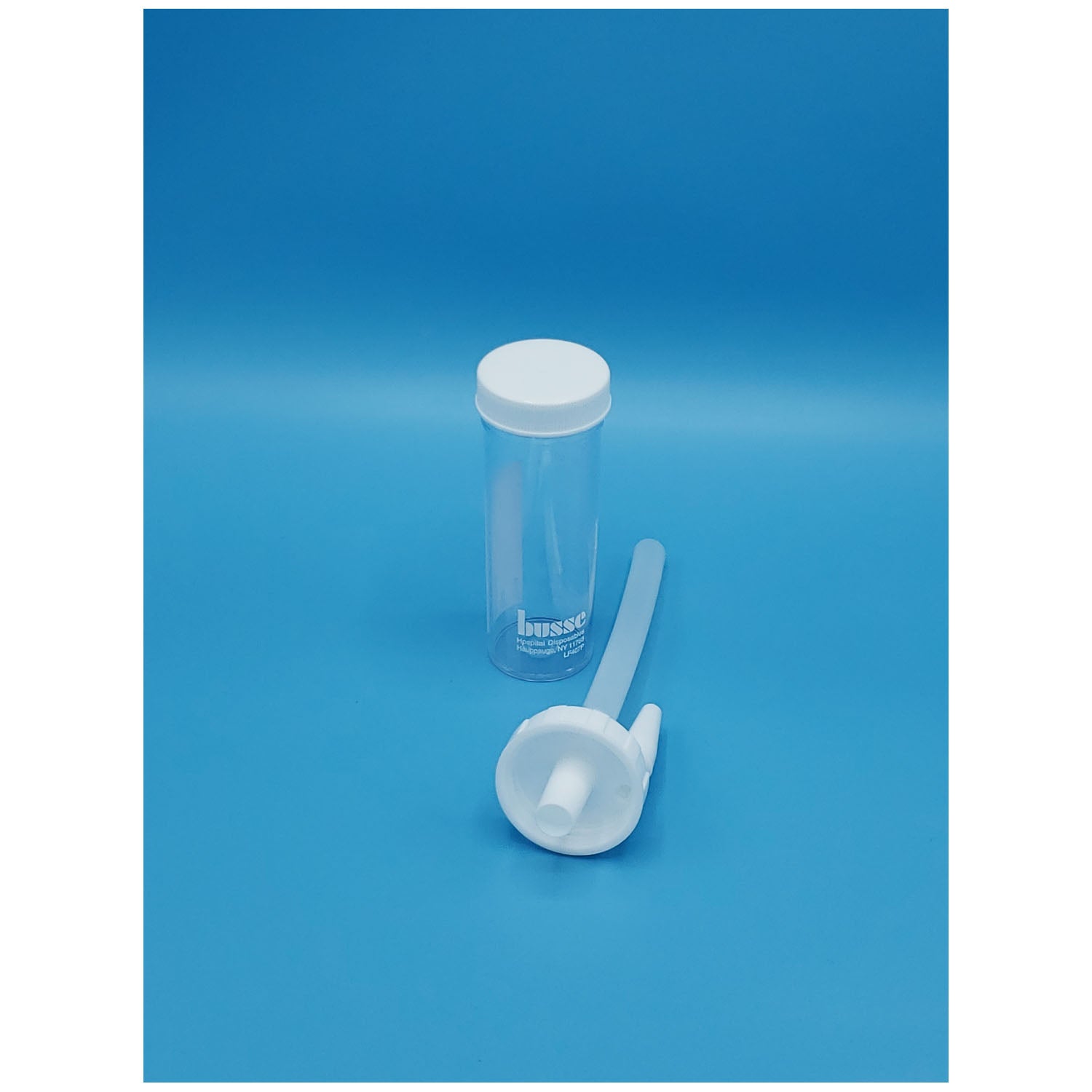 408 - Busse Hospital Disposables, Inc. - Specimen Trap, 80cc, Transport Cap, Sterile, 50/cs    , cs