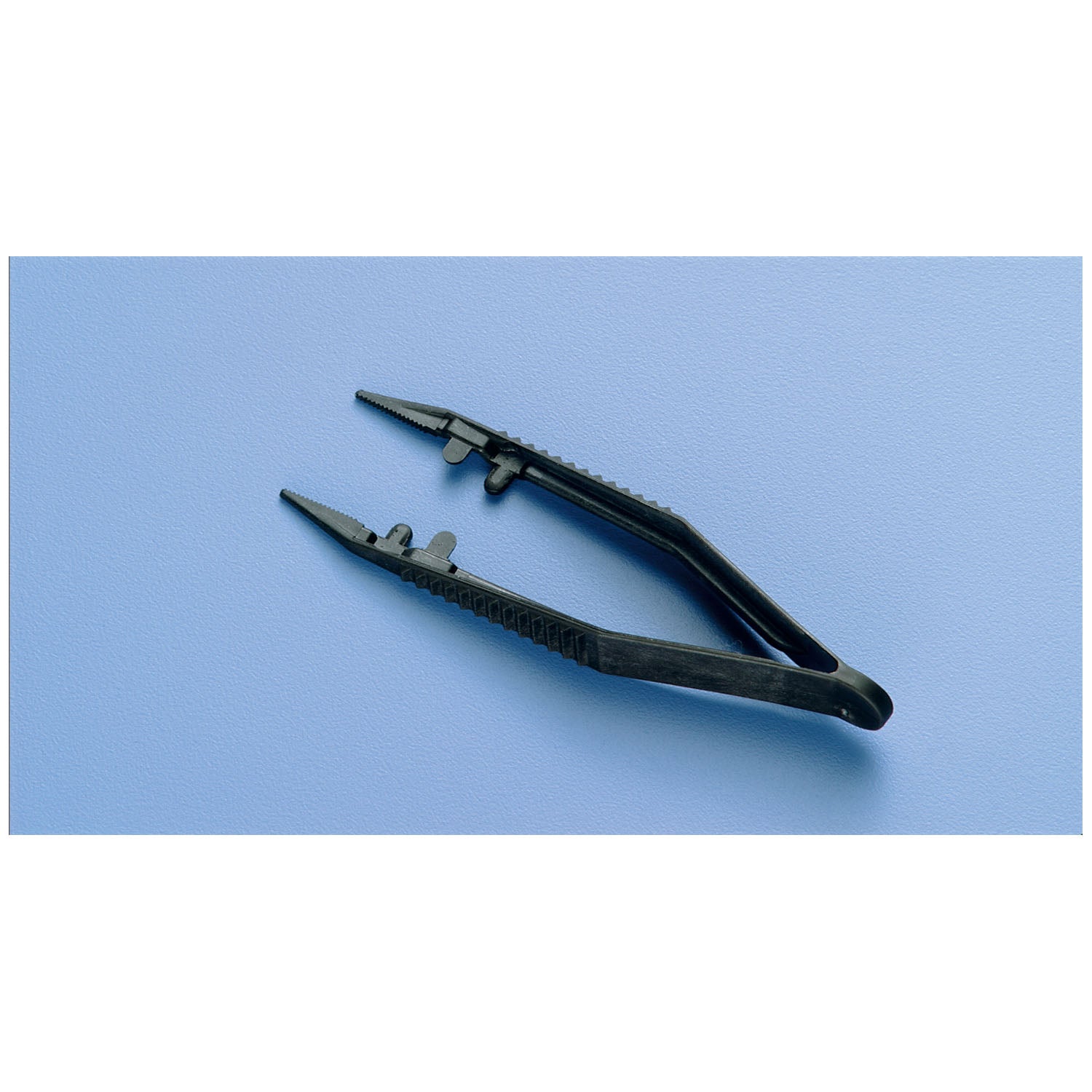 7195 - Busse Hospital Disposables, Inc. - 豪華塑膠 Posi-Grip™ 鑷子，4 英寸，非無菌，200 隻/箱，cs