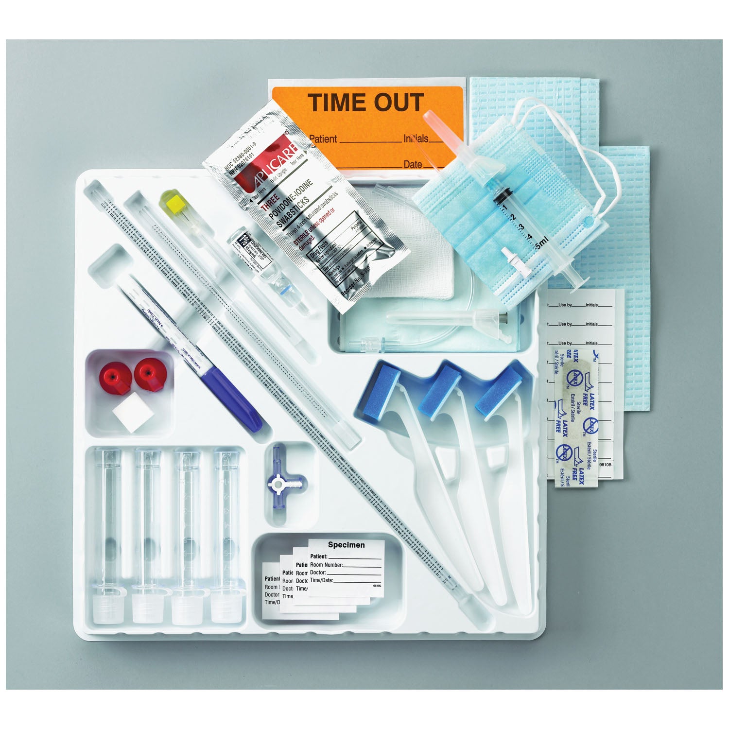 974 - Busse Hospital Disposables, Inc. - Lumbar Puncture Tray, 20G x 3½" Spinal Needle, Sterile, 10/cs (US Only)    , cs