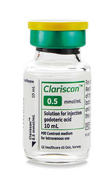 Clariscan 0.5 mmol/mL 10mL injection vial, gadoteric acid MRI contrast medium