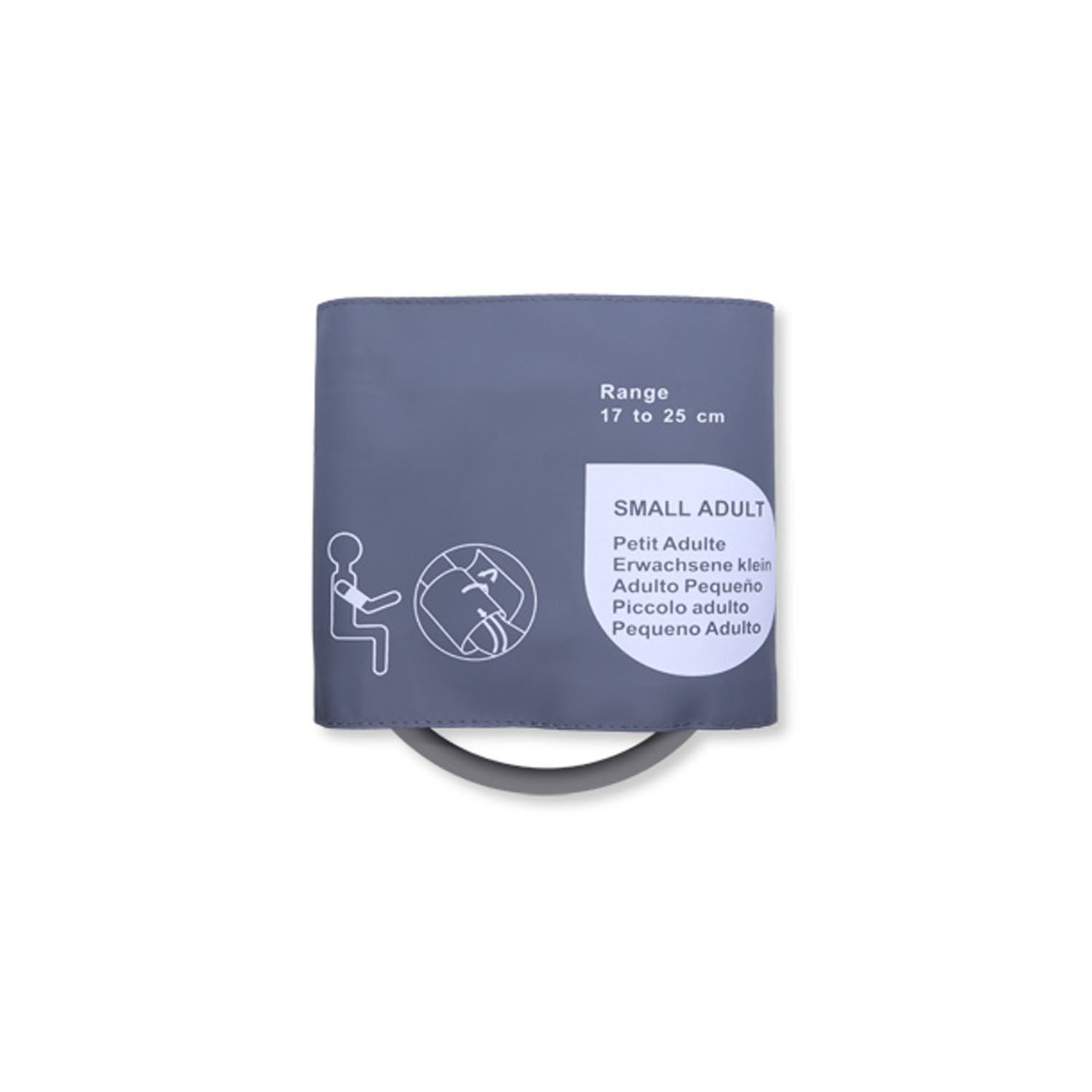 10332 - Cables and Sensors - Reusable NIBP Cuff, Adult, Small Single Hose, 17 - 25cm, OEM: CU-US1826HP, 989803104161, 989803147861, M1573A, M4554B, 989803150411, M4554B5, 002276 (DROP SHIP ONLY) (Freight Terms are Prepaid & Added to Invoice - Contact Ven