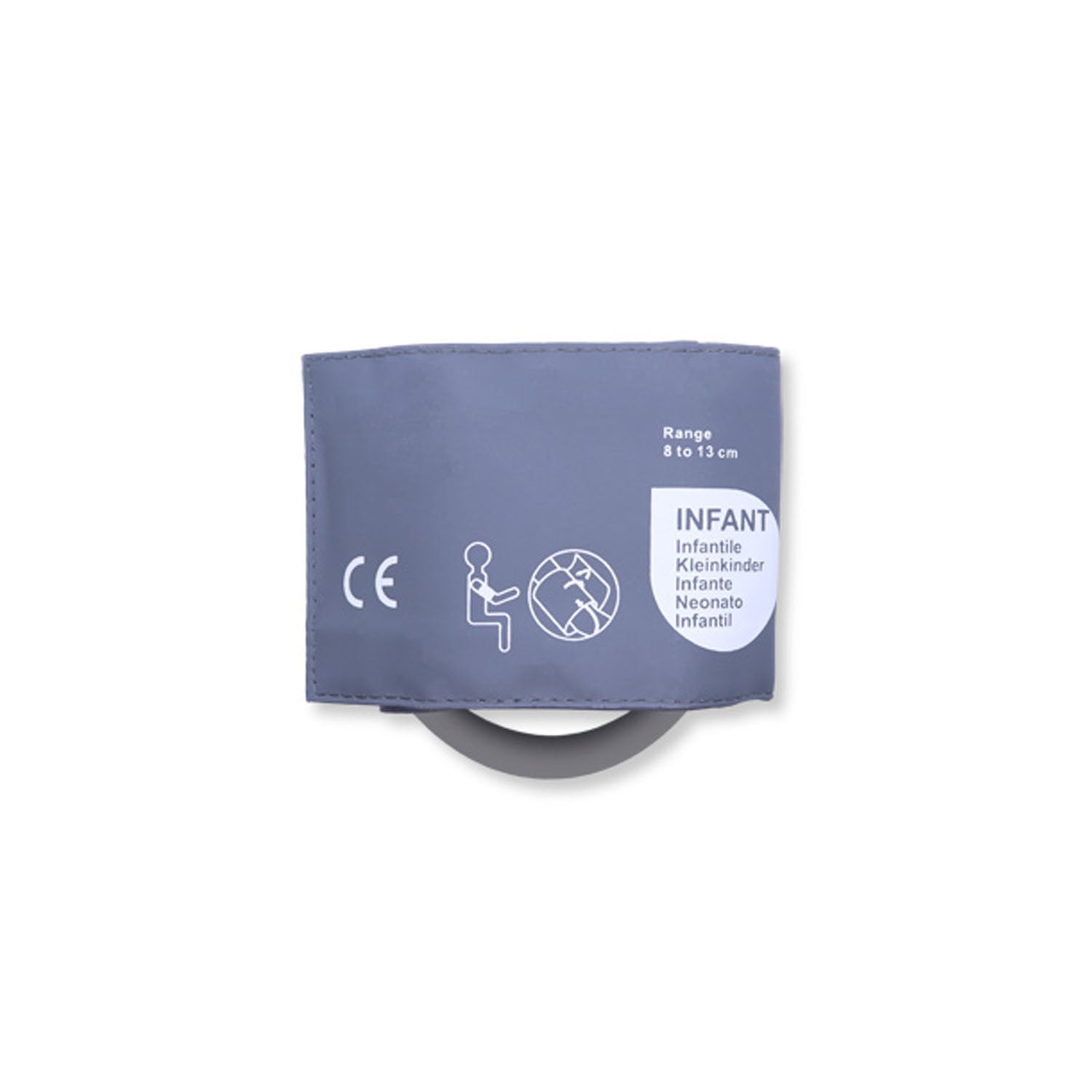 10337 - Cables and Sensors - Reusable NIBP Cuff, Infant, Single Hose, 8 - 13cm, OEM: CU-US0814HP, 0683-15-0001-01, 989803104141, 989803147841, M1571A, M4552B, 989803150391, M4552B5, 002274 (DROP SHIP ONLY) (Freight Terms are Prepaid & Added to Invoice -