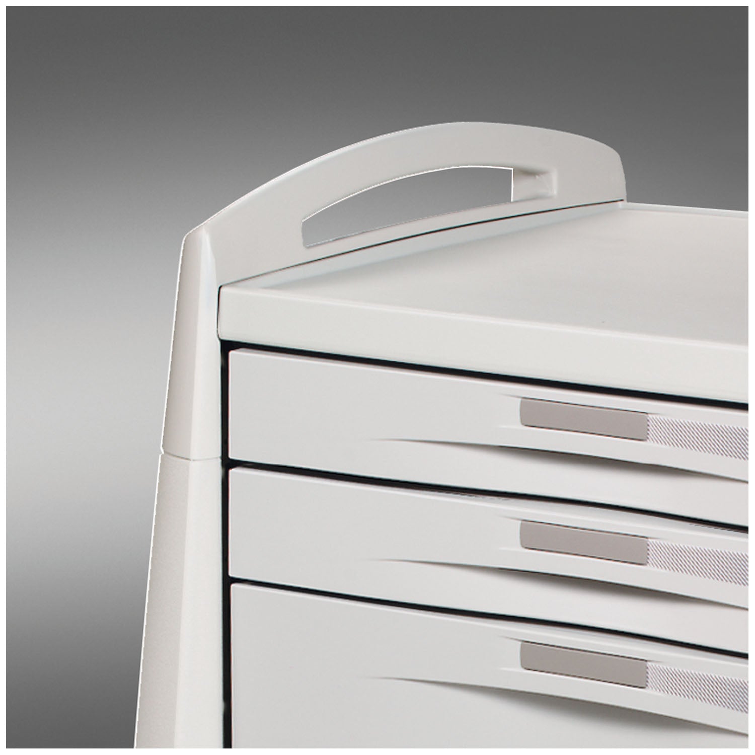 UG-AM10HB-LC - Capsa Healthcare - 升級版，Am Handle Both，淺色乳霜，標準推車（僅限代發貨），每件