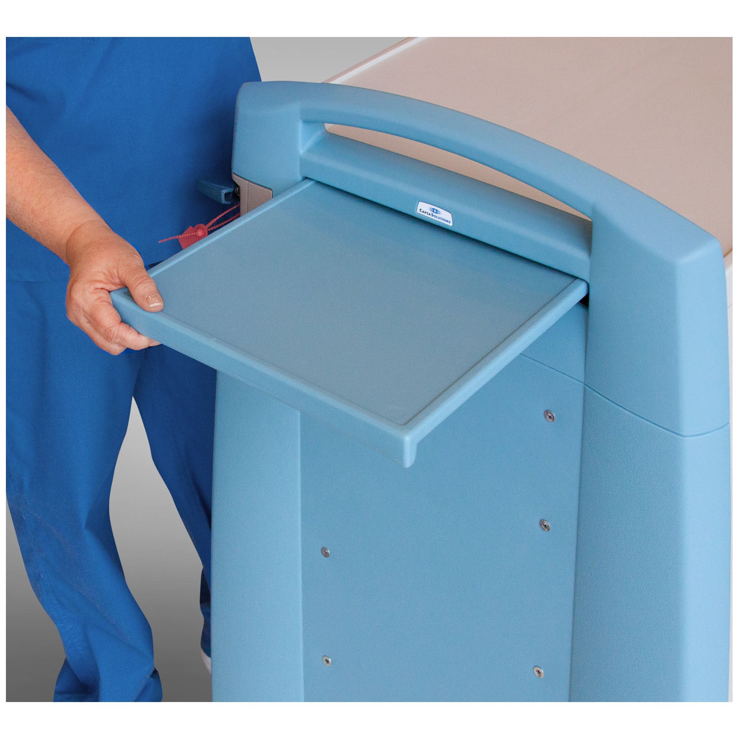 UG-AVWS-12400-LB - Capsa Healthcare - 書寫表面升級，淺藍色（僅限代發貨），每個