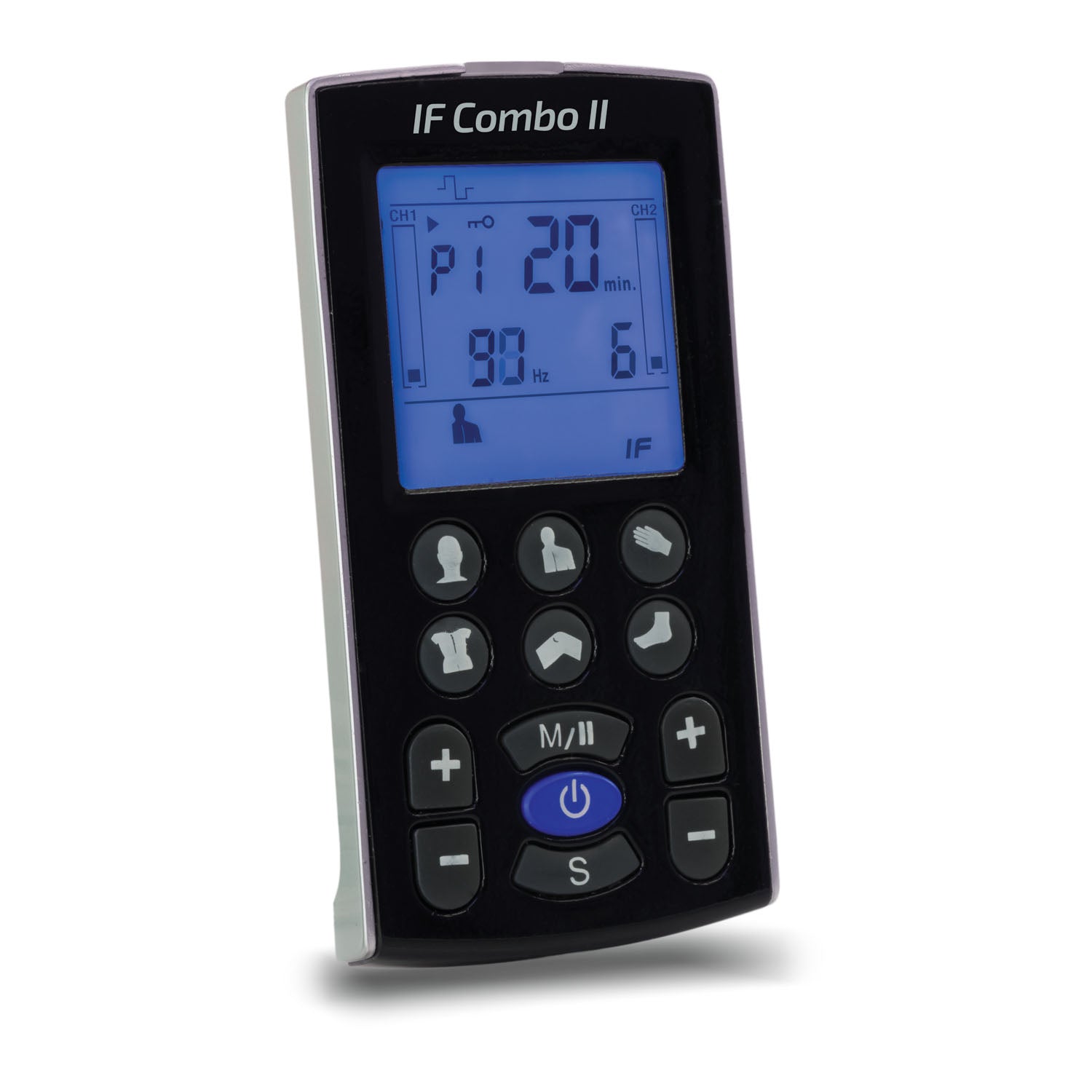 DI2738 - Compass Health - IF Combo II System, Full Kit Includes: 4 Pack of InTENSity™ Eletrodes, Pair of Lead Wires, Lithium Ion Battery, Wall/USB Charger, Belt Clip, Instruction Manuel, Quick Start Guide, and Carrying Case, Basic Assembly Required, 1 Ye