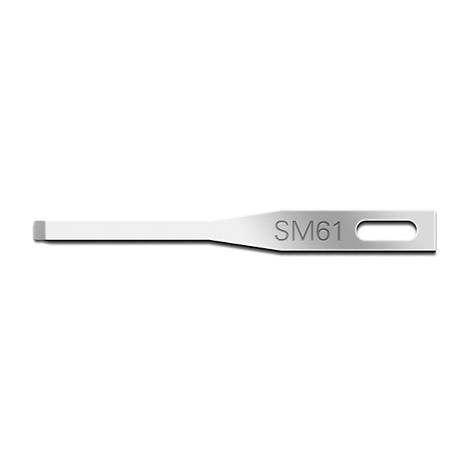 01SM61 - 辛辛那提外科公司 - 迷你手術刀片，Swann Morton，61號，無菌，25片/盒（僅限代發貨），盒裝