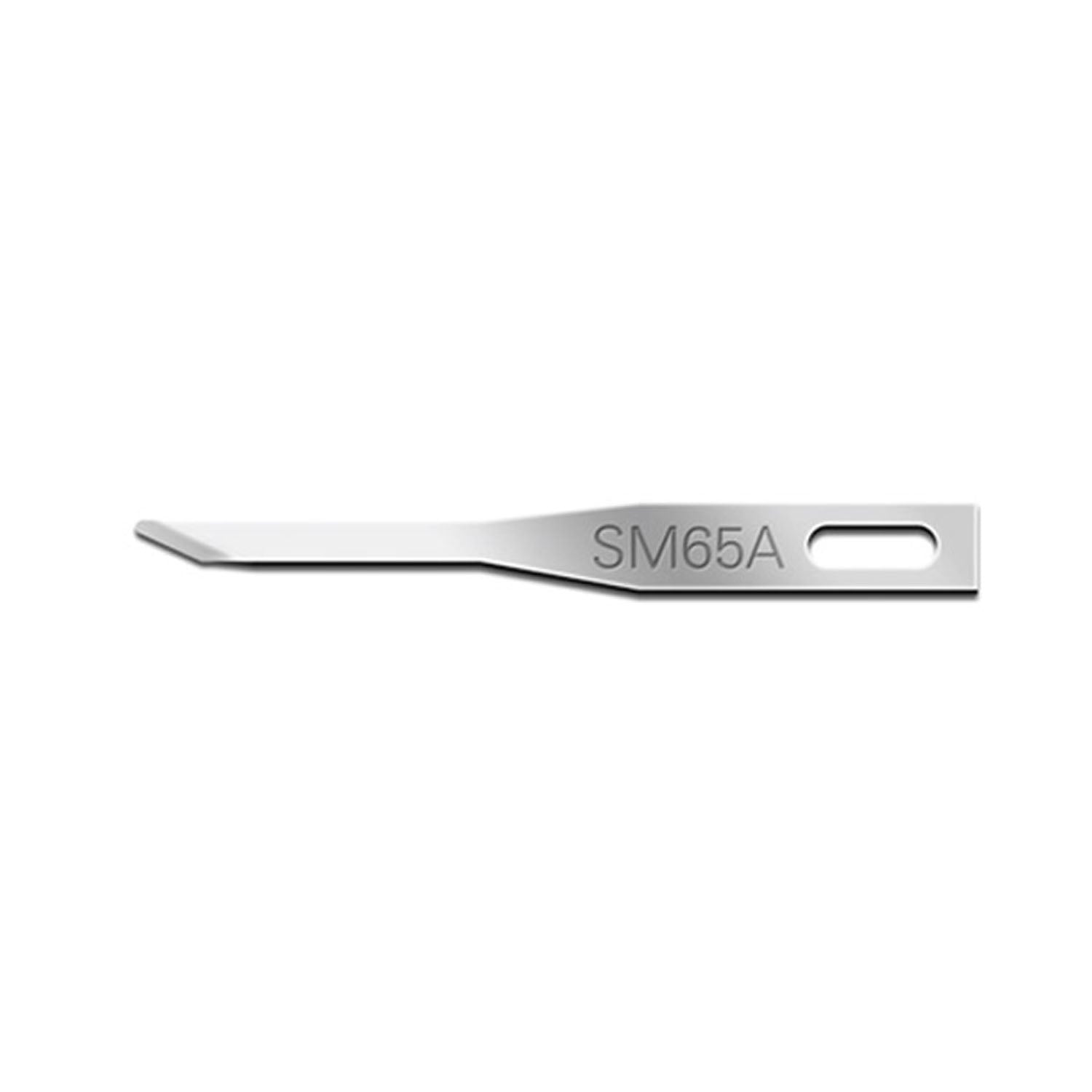 01SM65A - 辛辛那提外科公司 - 迷你手術刀片，Swann Morton，65a 號，無菌，25 片/盒（僅限代發貨），盒裝