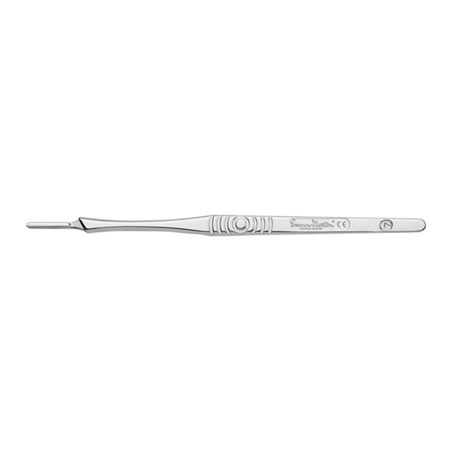 077S - Cincinnati Surgical Company - Surgical Handle, Stainless Steel, Fits Blades 6-16, Size 7 (DROP SHIP ONLY)    , ea