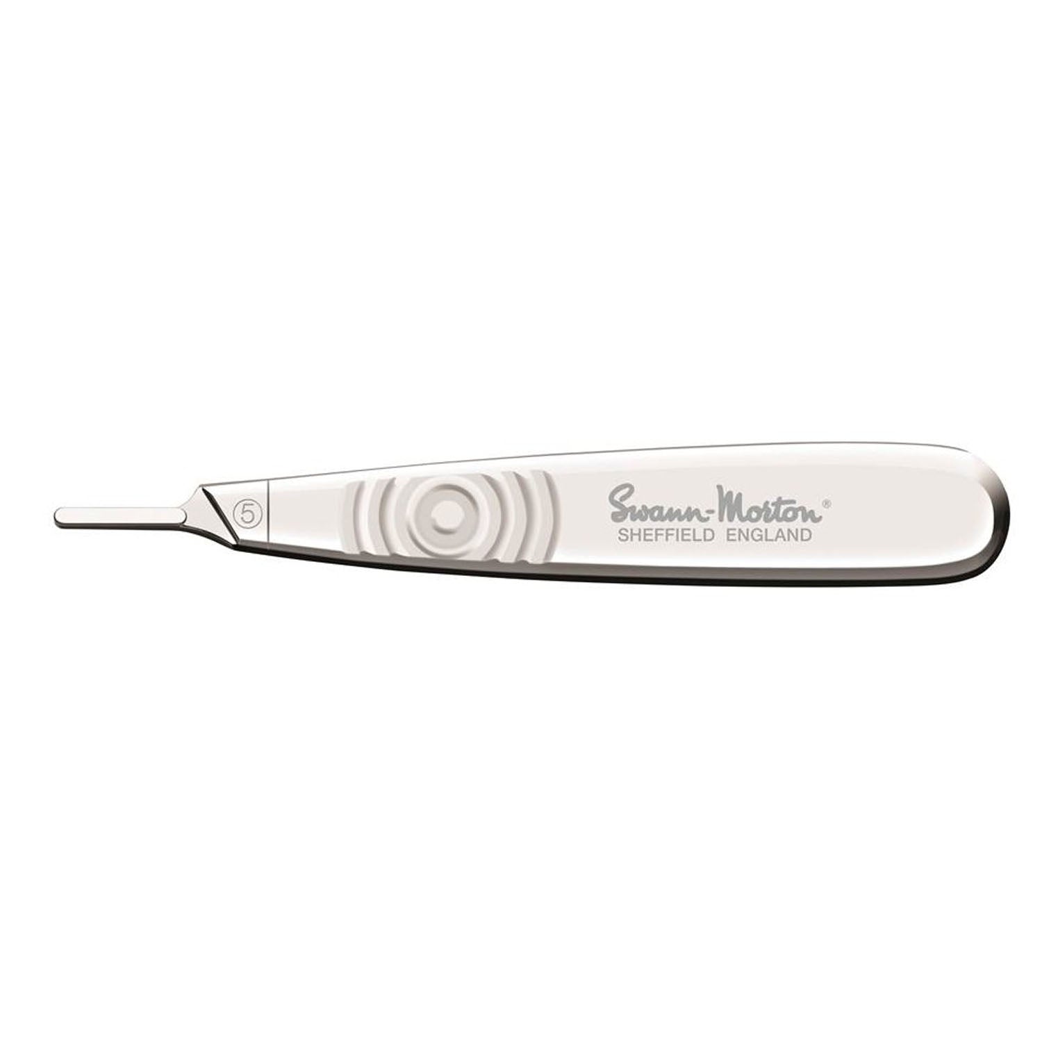 07SM5B-S - Cincinnati Surgical Company - Surgical Handle, Stainless Steel, Fits Blades 6-16, Size 5 (DROP SHIP ONLY)    , ea