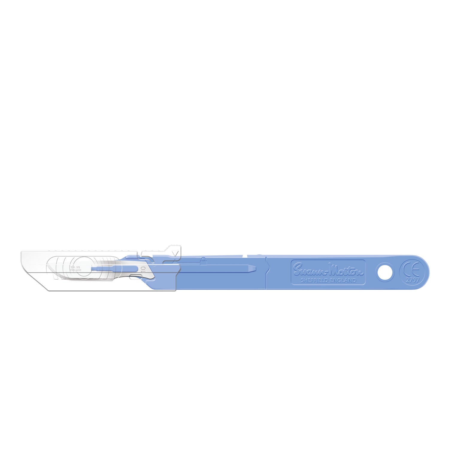 SM3601 - Cincinnati Surgical Company - Safety Scalpel No. 10 with Retracting Guard, Sterile, 10/bx (DROP SHIP ONLY)    , bx
