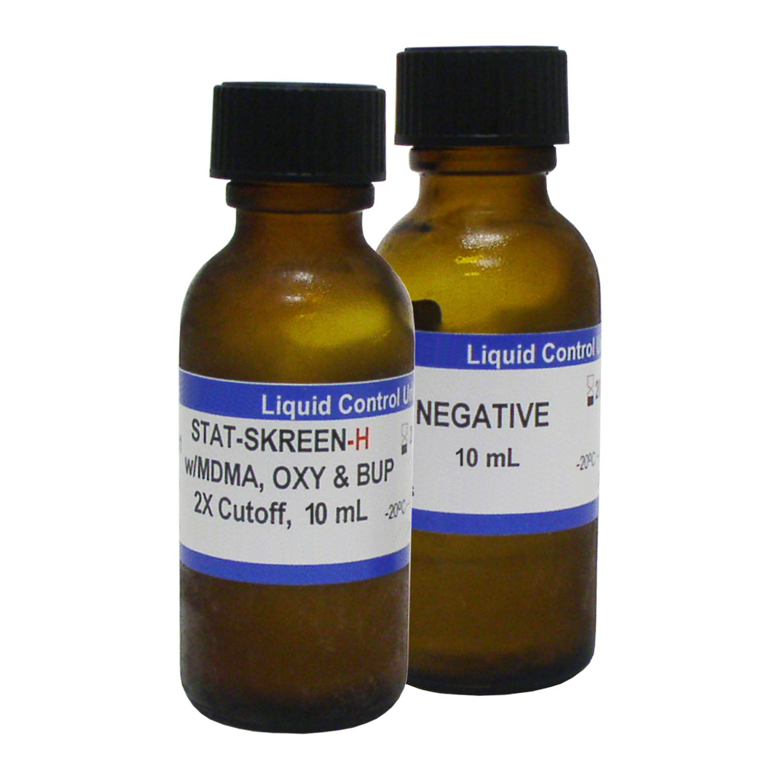 DTG-DOACTLS - Clarity Diagnostics, LLC - Clarity 藥物檢測品管品，(1) 20mL 陰性對照瓶，(1) 20mL 陽性對照瓶，1 套/盒（僅限代發貨），盒
