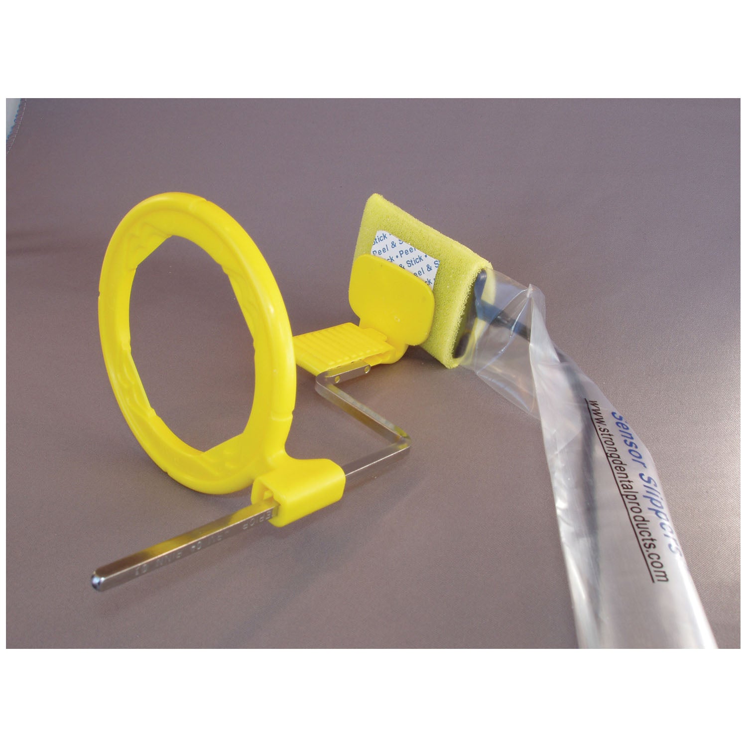 BWSSL - Crosstex International - Cushion Device, Yellow-Large (Posterior), Adjustable to Fit All Size 2 Sensors, 50/bx (To Be DISCONTINUED)    , bx