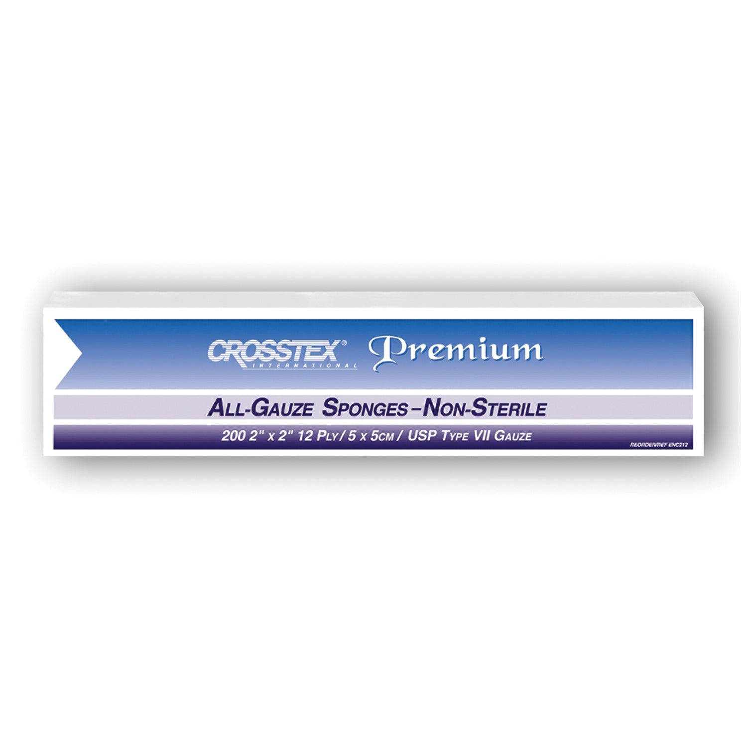ENC212 - Crosstex International - Sponge, 2" x 2", 12-Ply, 8000/cs    , cs