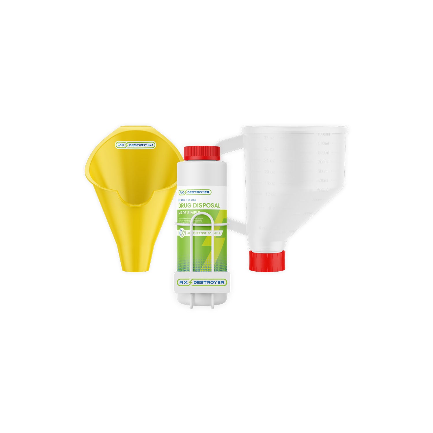 RX16WK - C2R Global Manufacturing - Rx Destroyer™ Starter Kit Includes:  RX16 (1), RXFUN (1), FUN32 (1) & 16WALL (1)    , ea