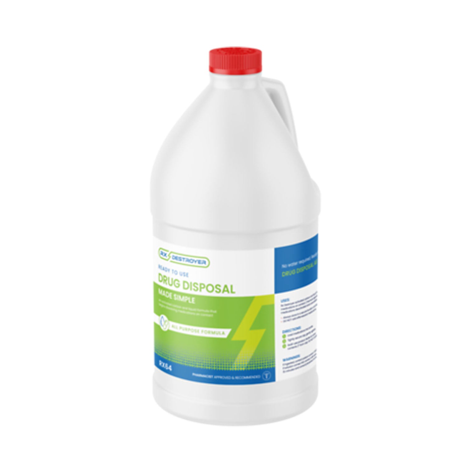 RX64 - C2R Global Manufacturing - Rx Destroyer, 64oz Bottle, 4 btl/cs (96 cs/plt)    , cs
