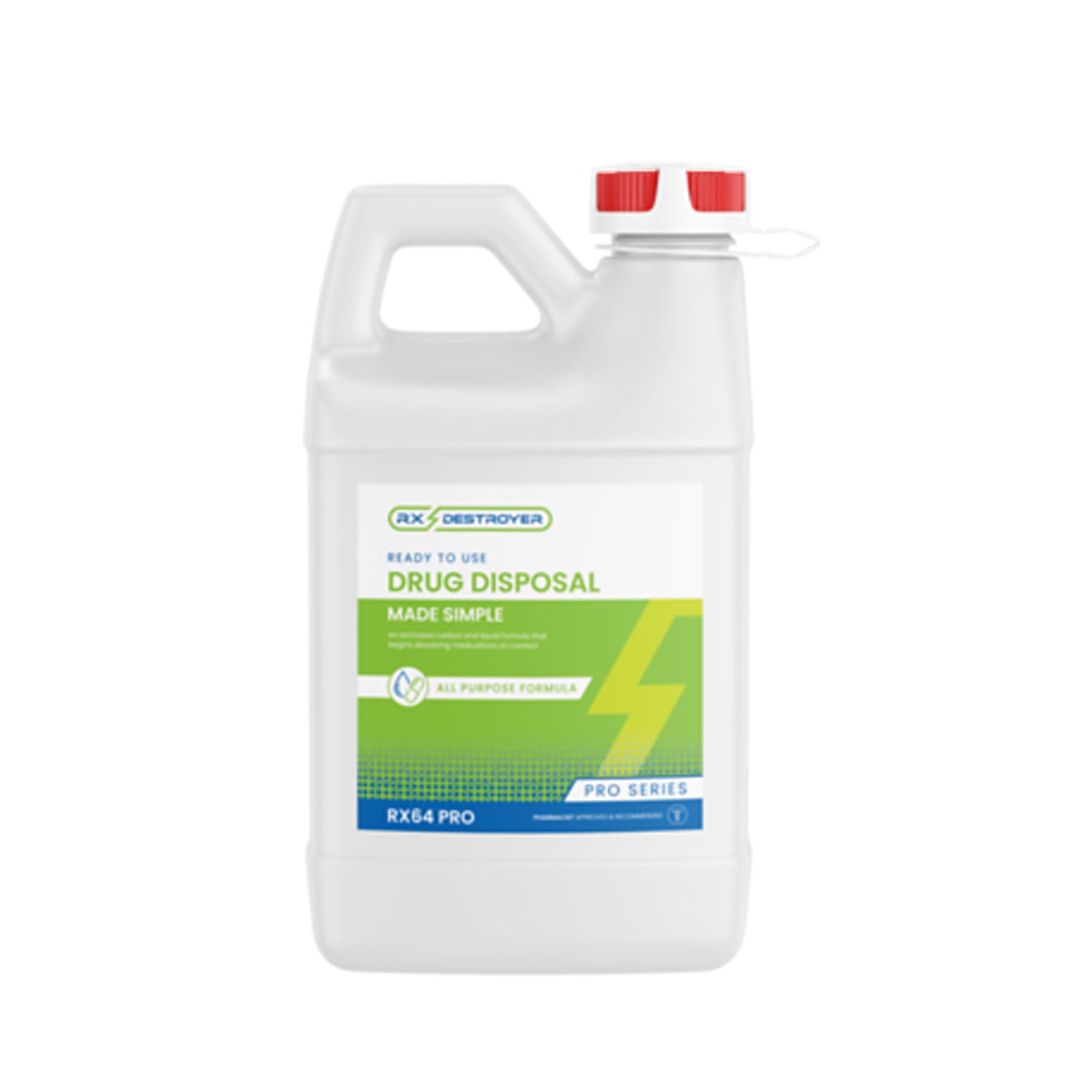 RX64PRO - C2R Global Manufacturing - Rx Destroyer PRO, 64oz Bottle, 4 btl/cs    , cs