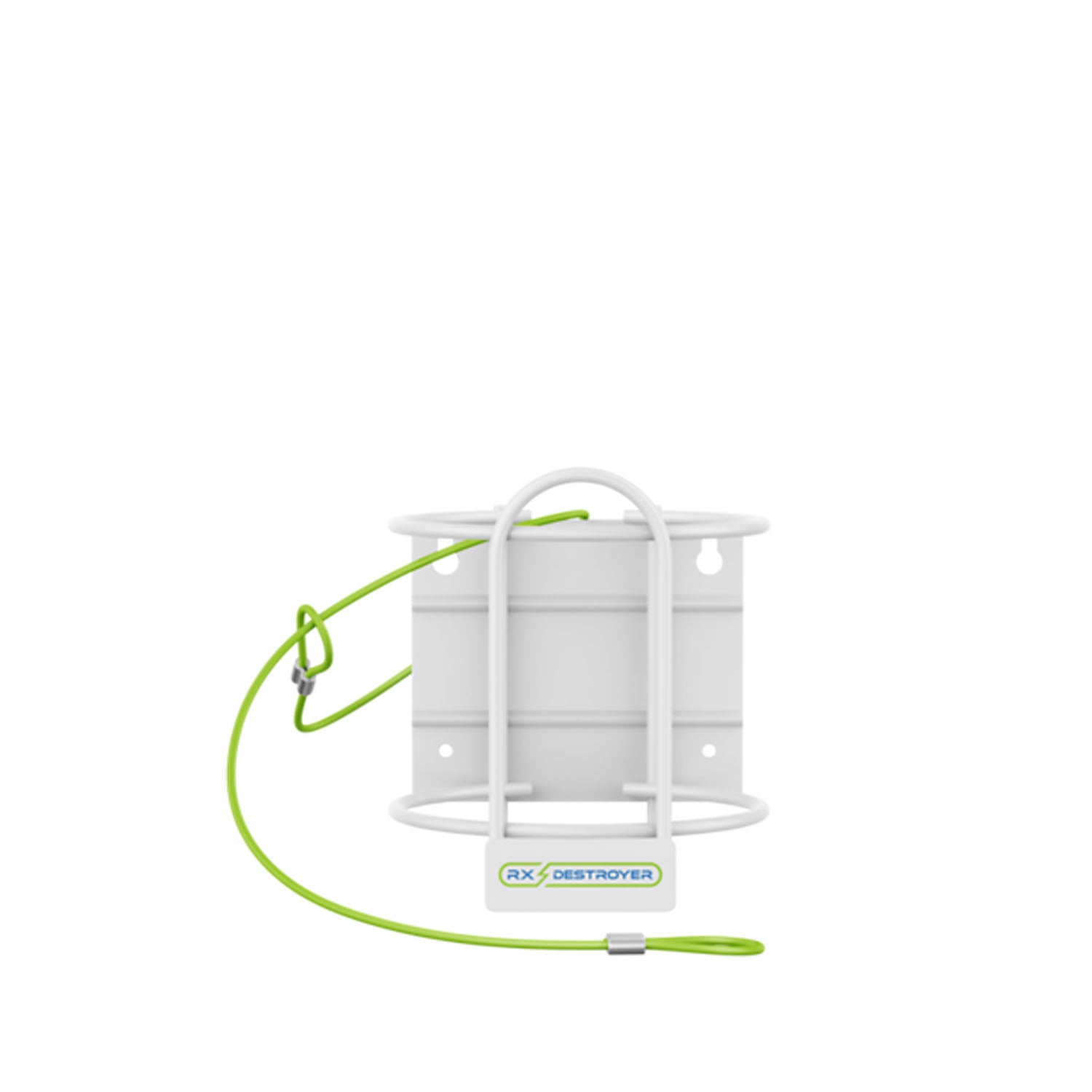RX64WALLSEC - C2R Global Manufacturing - Rx Destroyer™ 64oz Bottle, Wall Mount with Security Cable    , ea