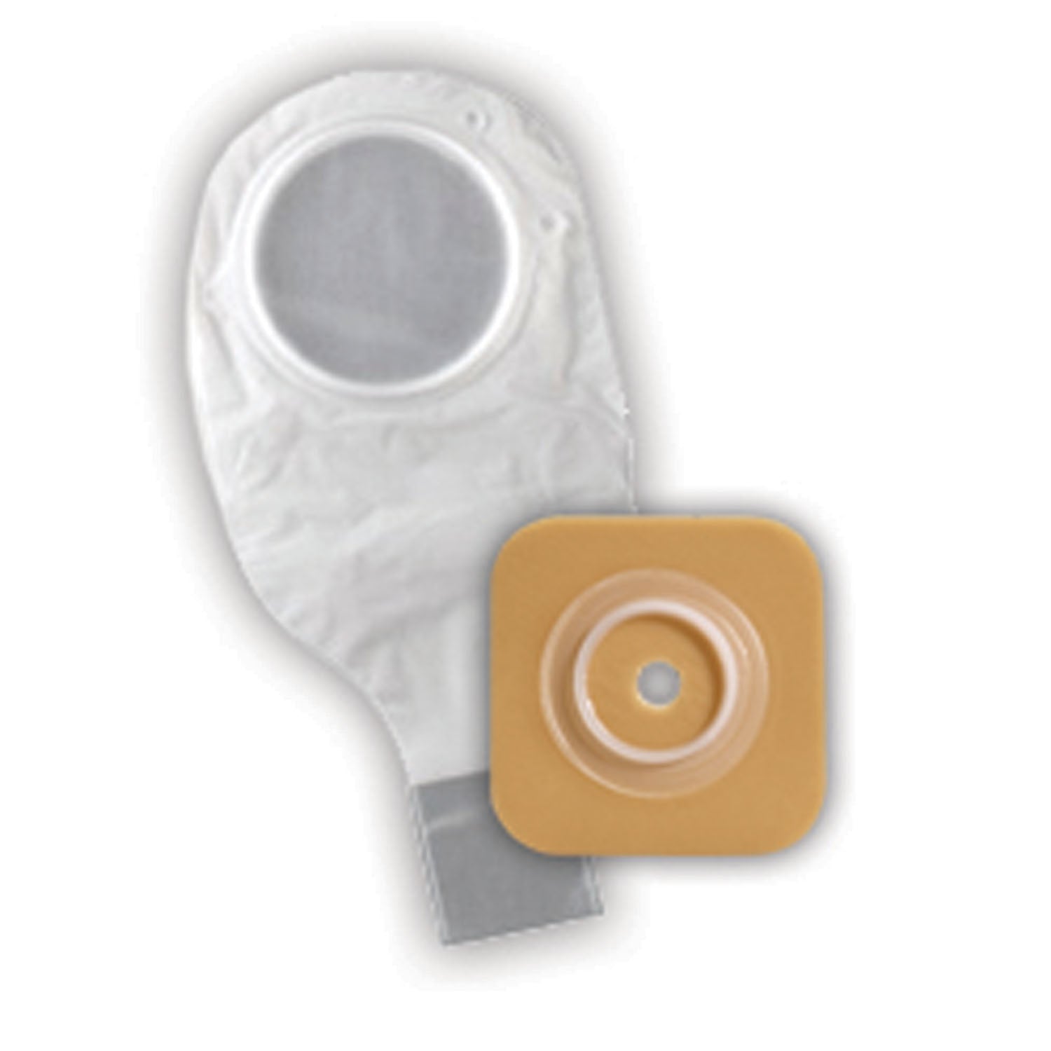 401922 - Convatec - Kit de dosis unitaria, incluye: barrera cutánea flexible Stomahesive® con abertura recortable, bolsa drenable de 14" con clip de cola, transparente, brida de 4", 5/caja (solo EE. UU. continental) (Se descontinuará) , caja