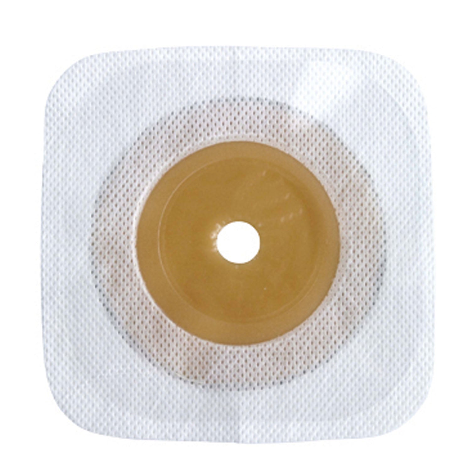 405457 - Convatec - Acoplamiento adhesivo, barrera cutánea Stomahesive con collar blanco, abertura recortable, blanco, abertura para estoma de 1 7/8", 4 1/2" x 4 1/2", 10/caja (solo EE. UU. continental), caja