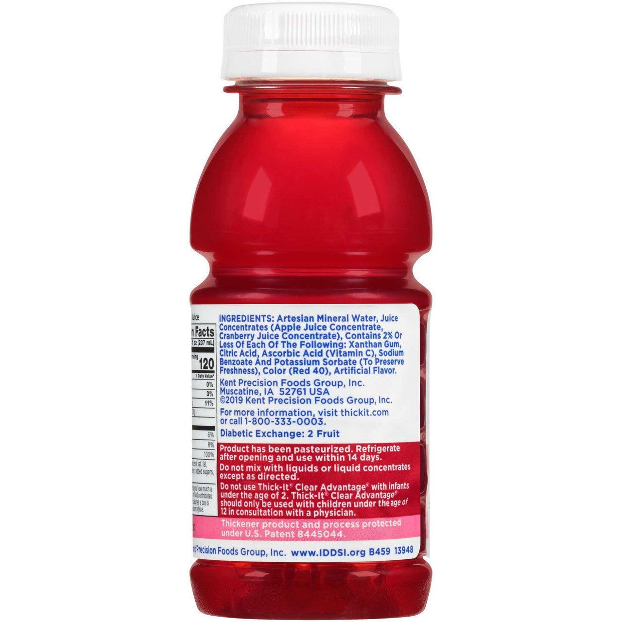 803173 - Thick-It - Thickened Beverage Thick-It Clear Advantage 8 oz. Bottle Cranberry Flavor Liquid IDDSI Level 2 Mildly Thick B459-L9044 Pack of 1, (EA)