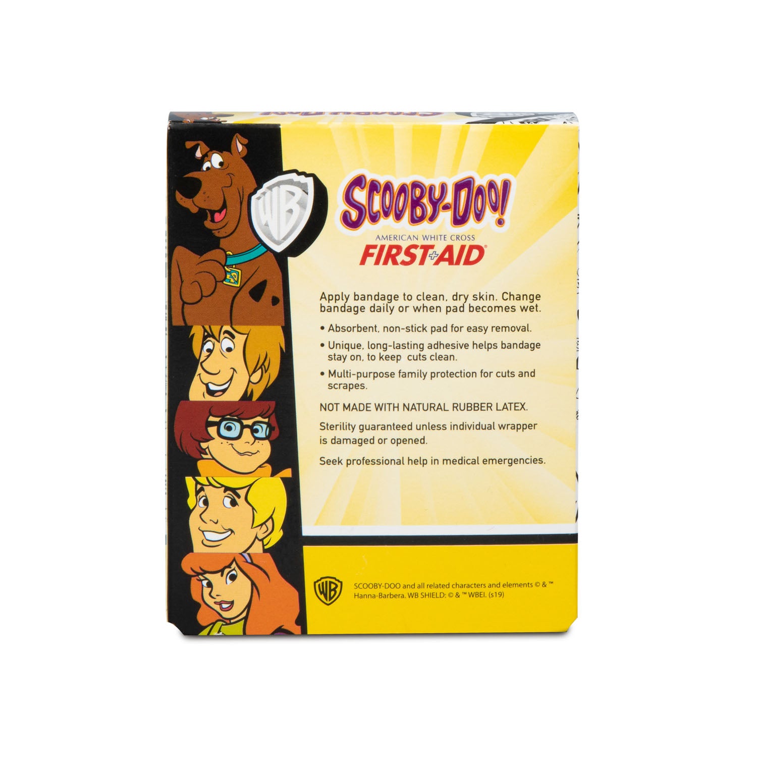 10658 - Dukal Corporation - Adhesive Bandage, Scooby Doo™, 7/8" Spot, Sterile, 100/bx, 24 bx/cs (Item is not authorized to be sold in any direct-to-consumer platform or retail space which includes, but is not limited to, Amazon, Walmart, or any other pla
