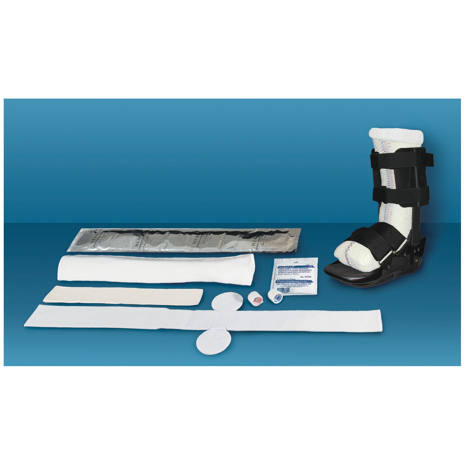 TCC24014 - Integra LifeSciences, Corp - Casting System with Large Boot, 4", 10 cast/cs    , cs