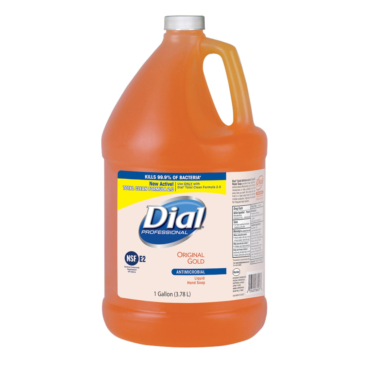 2340088047 - Dial Corporation - Gold Liquid Hand Soap, Antibacterial, 1 Gallon, 4/cs (48 cs/plt) (2340088047, 724716, 1937179) (Products cannot be sold on Amazon.com, through fulfillment on Amazon.com, or to any other vendor who intends to sell on Amazon
